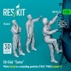 RESKIT RSF35-0012 CH-54A Tarhe pilots Early in a standing position (1962-1968) (scene 1) (3 pcs) (3D Printed) 1/35